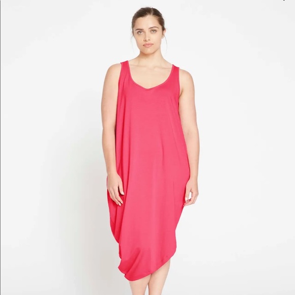 Universal Standard Sleeveless Iconic Geneva Dress, US Size M (18-20), Rose, NWT - Picture 7 of 12
